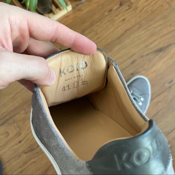 🔹 Koio grey suede shoes - Picture 9 of 12